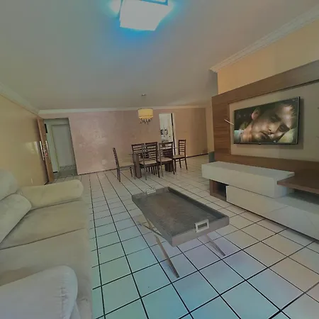 Apartamento Apê Família 3 Quartos 200m Da Feirinha Beira Mar
